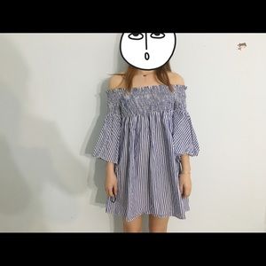 Zara off shoulder dress